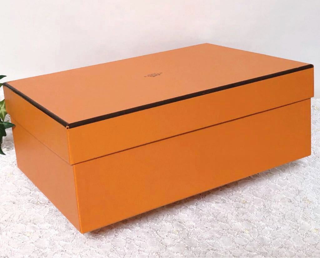 エルメス「HERMES」シューズ用空箱と保存袋2枚のセット(1891) 靴箱