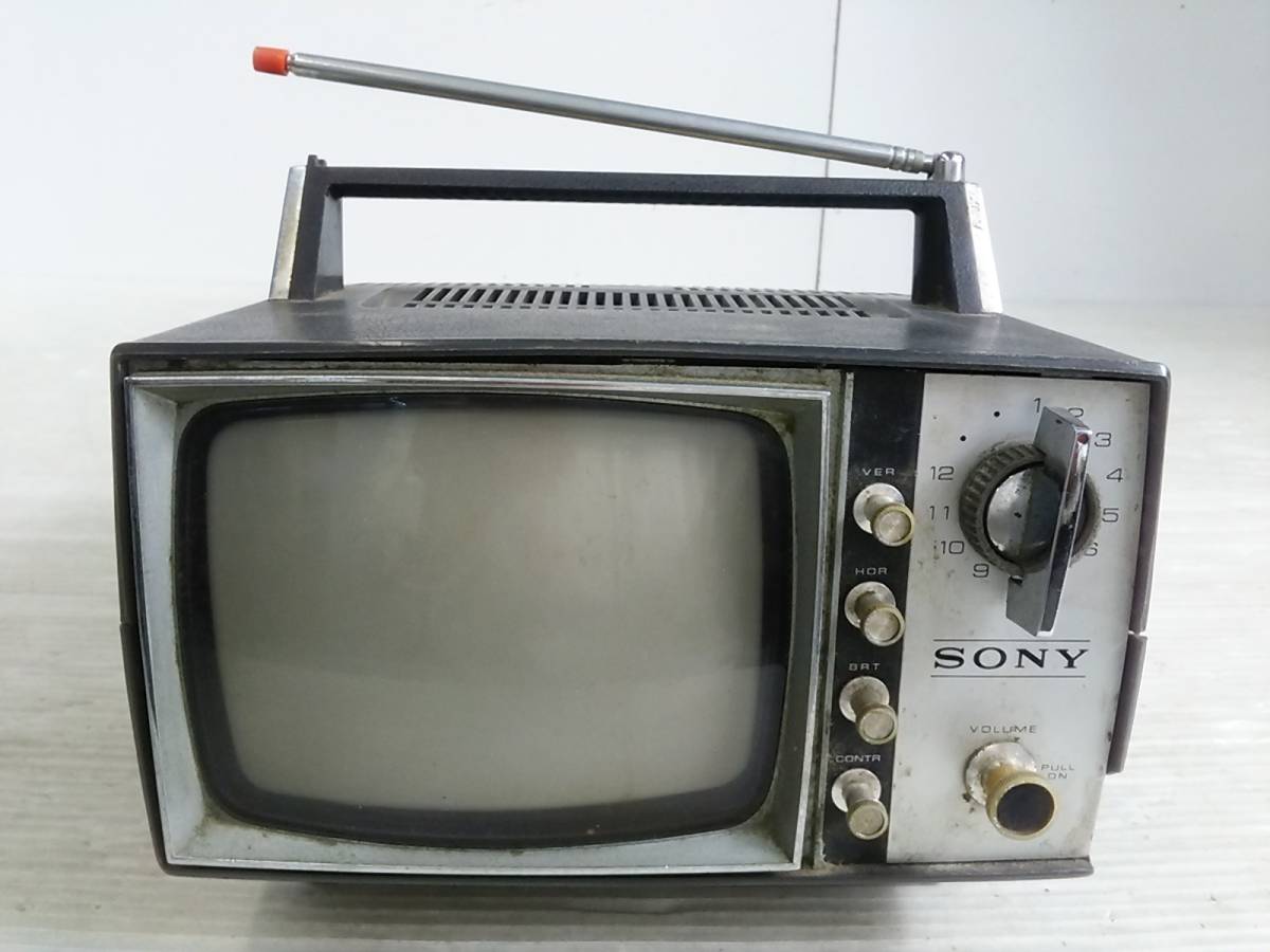 Yahoo!オークション - 曲/SONY/ポータブルテレビ/TRANSISTOR/TELEVISI