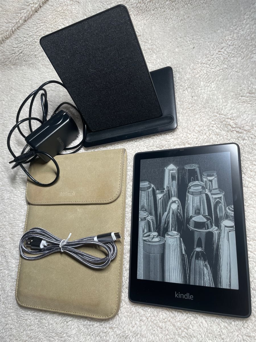 Kindleブラック本体 ワイヤレス充電器 第11世代6.8インチ広告なし32G