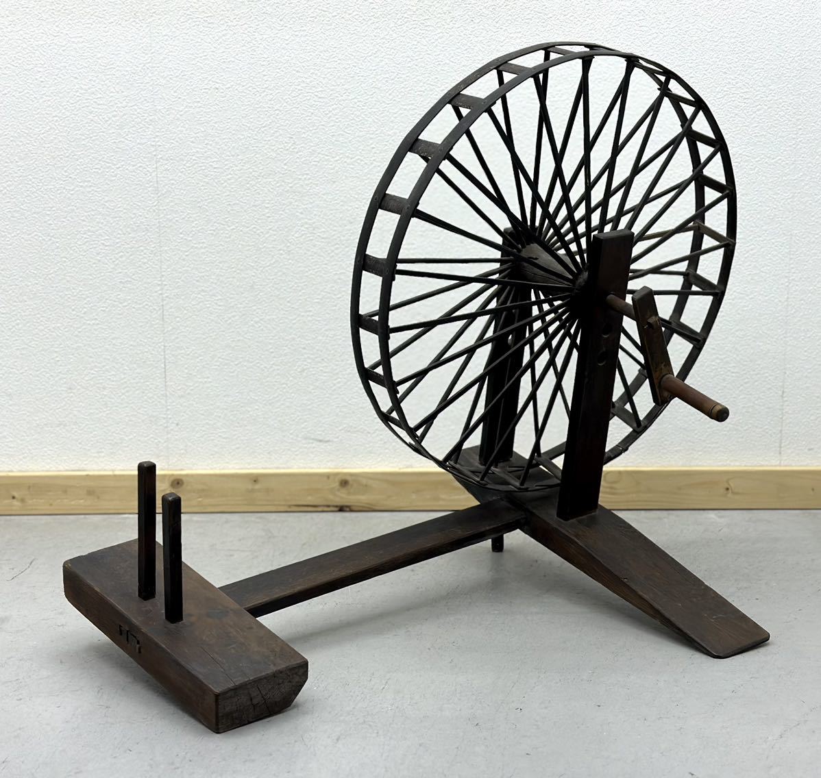 超レトロ 糸巻機 座繰り器 古道具 民具 超レトロ 糸巻機 座繰り器