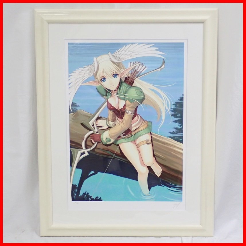 tonyの版画 作品名 エルウィン1 技法 ミクスドメディア tonyの版画