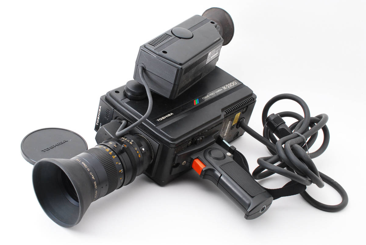 Yahoo!オークション - 緊急大特価 TOSHIBA 東芝 カラービデオカメラ I