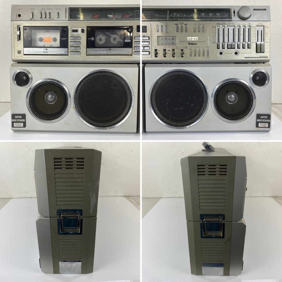 Yahoo!オークション - TOSHIBA/東芝 RT-S98 ビンテージラジカセ 分離型