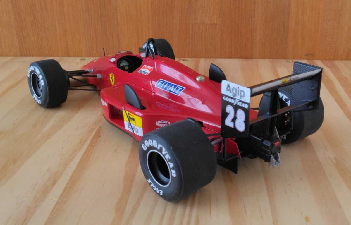 Yahoo!オークション - フジミ模型製 1/20 フェラーリF1 87/88C 完成品
