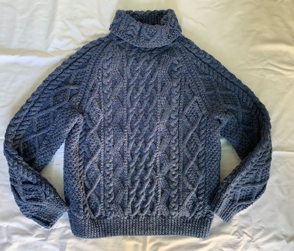 希少 本物 オモーリャ O'Maille ハンドニット アランセーター