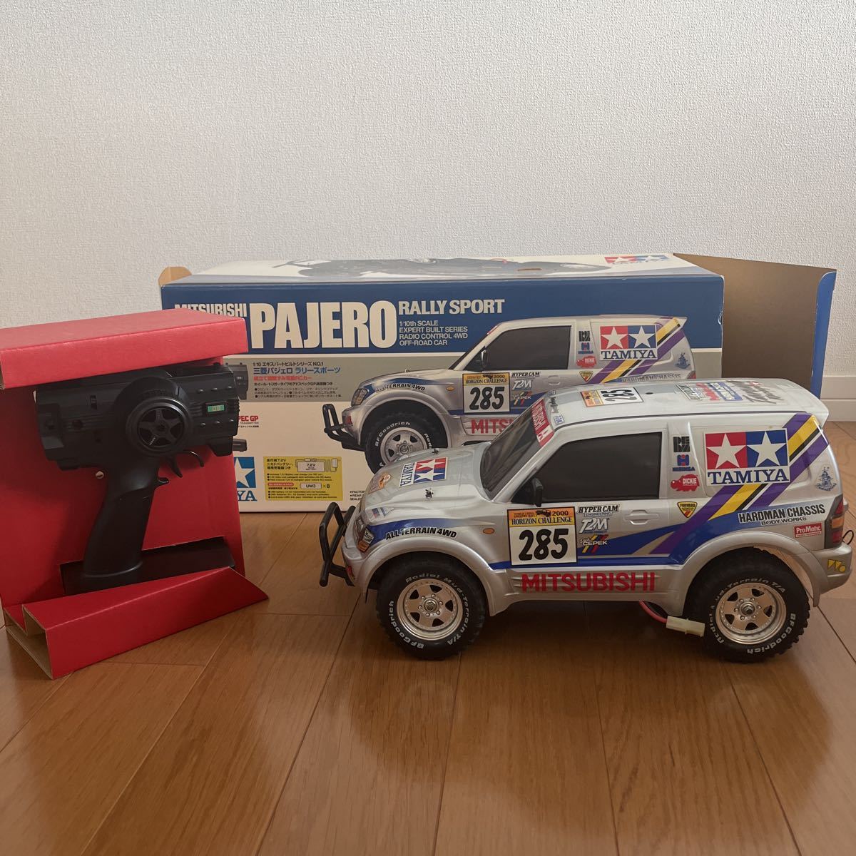 Yahoo!オークション - タミヤ CC-01 三菱PAJERO パジェロ ラリースポー