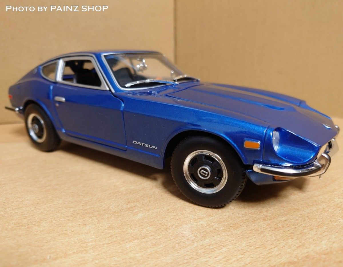 日産 ダットサン240Z ブルー マイスト 1:18 日産 ダットサン240Z