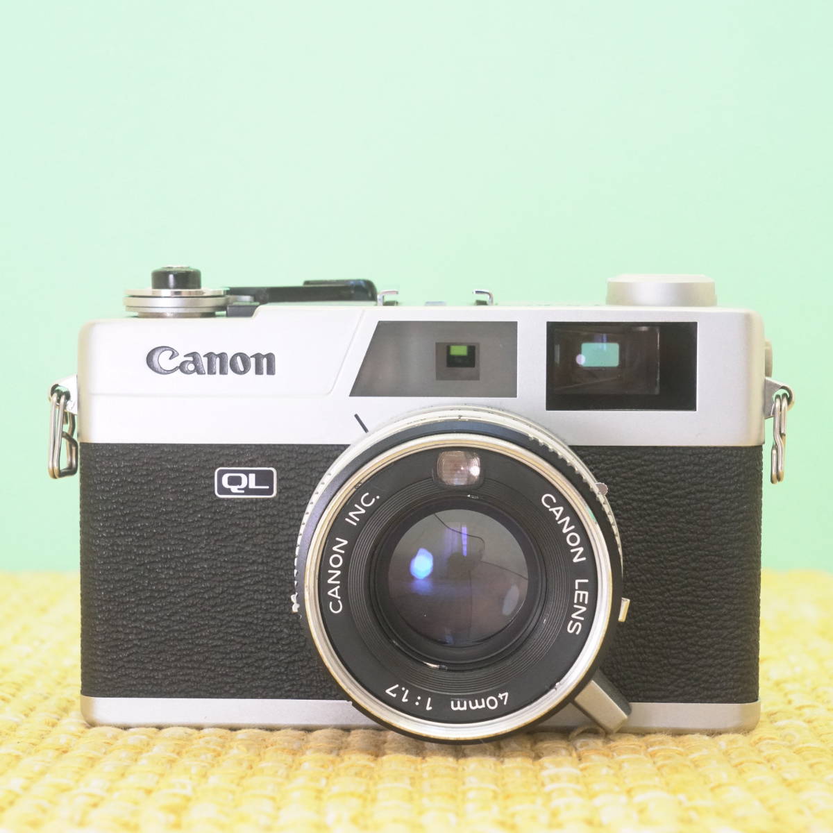 動作確認済み CANON ニューキャノネットQL17 フィルムカメラ #624