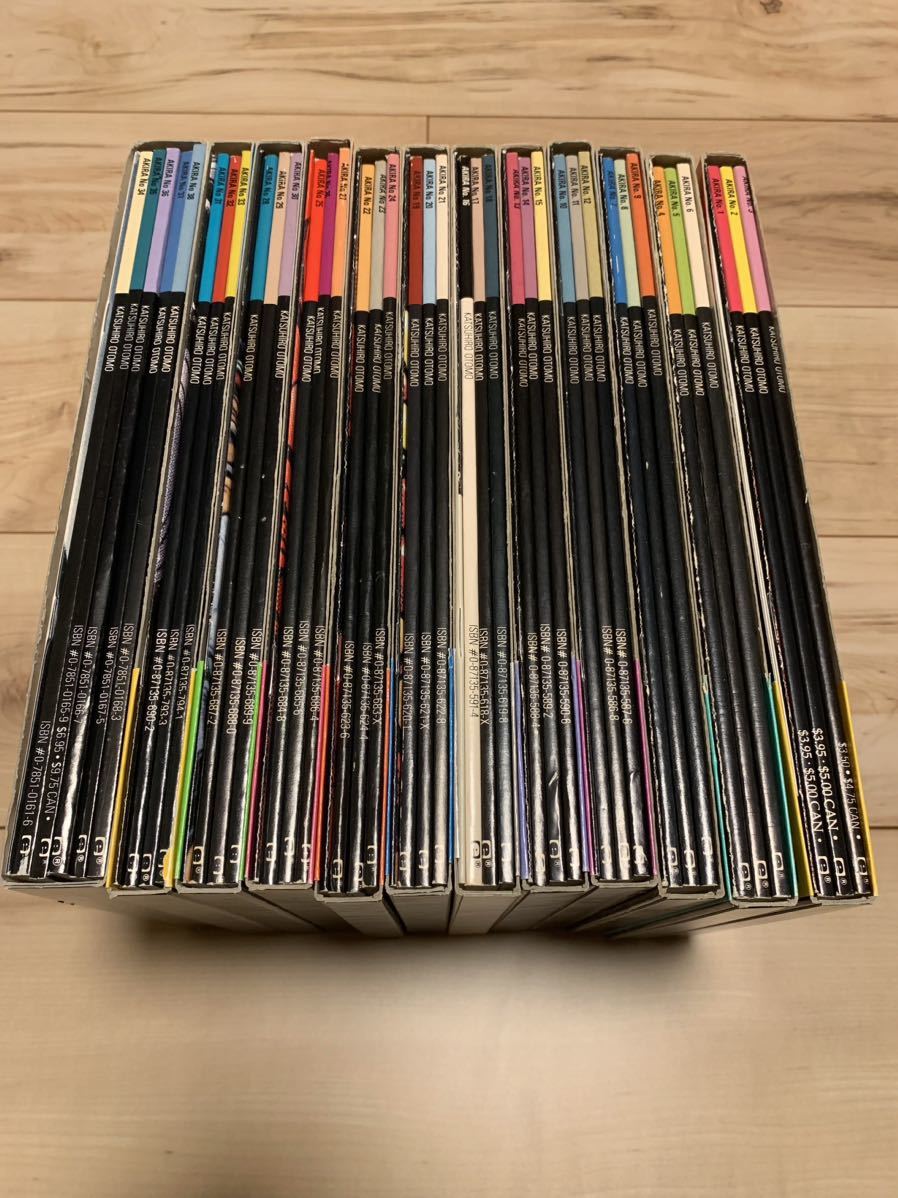 AKIRA オールカラー国際版 大友克洋 アキラ 全巻セット OTOMO