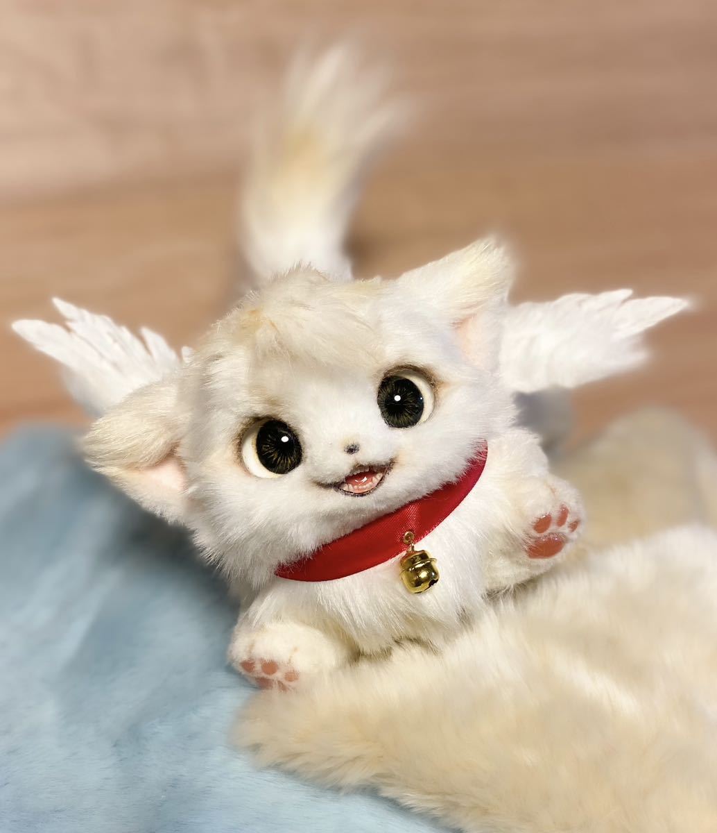 Yahoo!オークション - アートドール 『エンジェルにゃんこ』 瑠流 猫