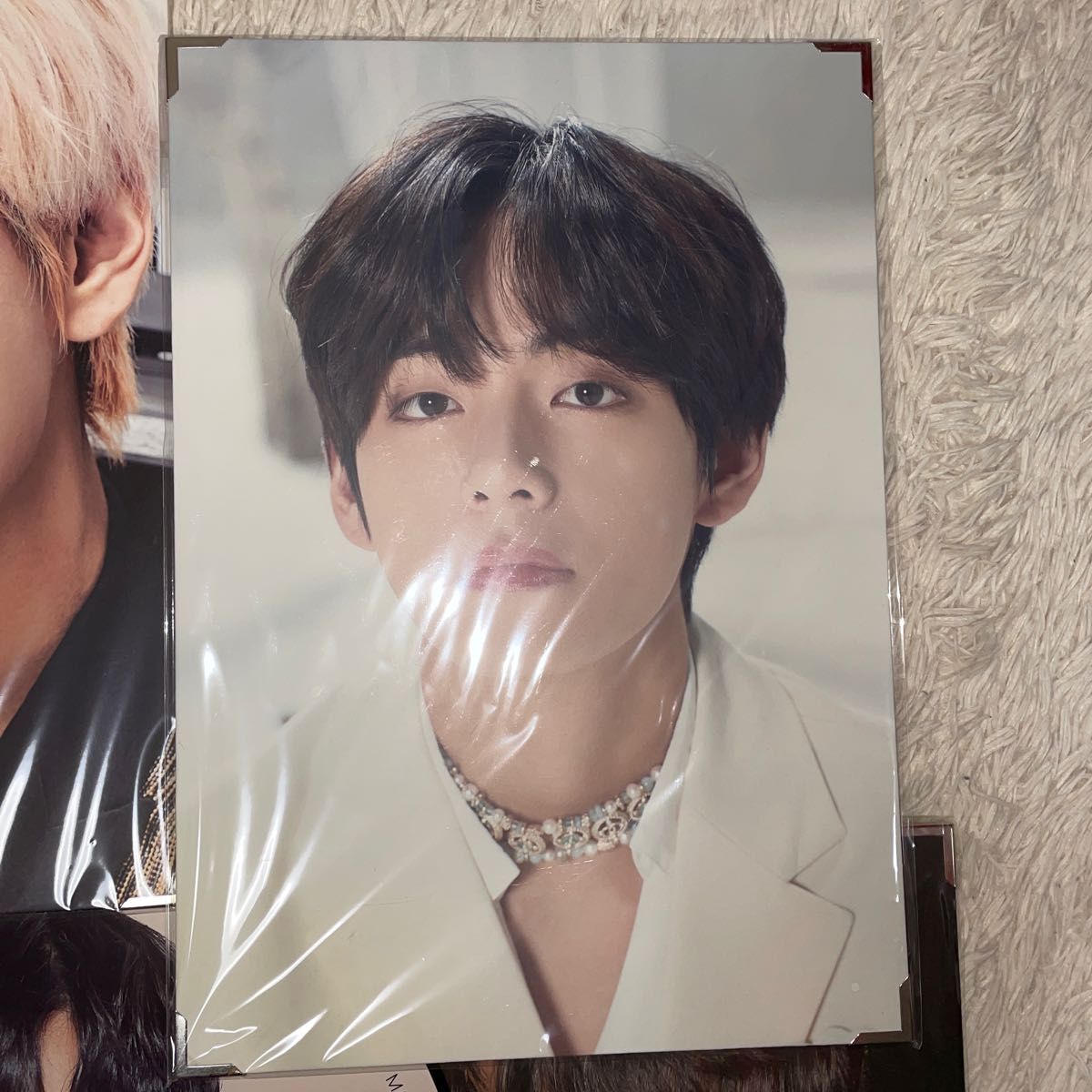 テヒョン V テテ ソウジュ トレカ アクスタ フラッグ テヒョン V テテ