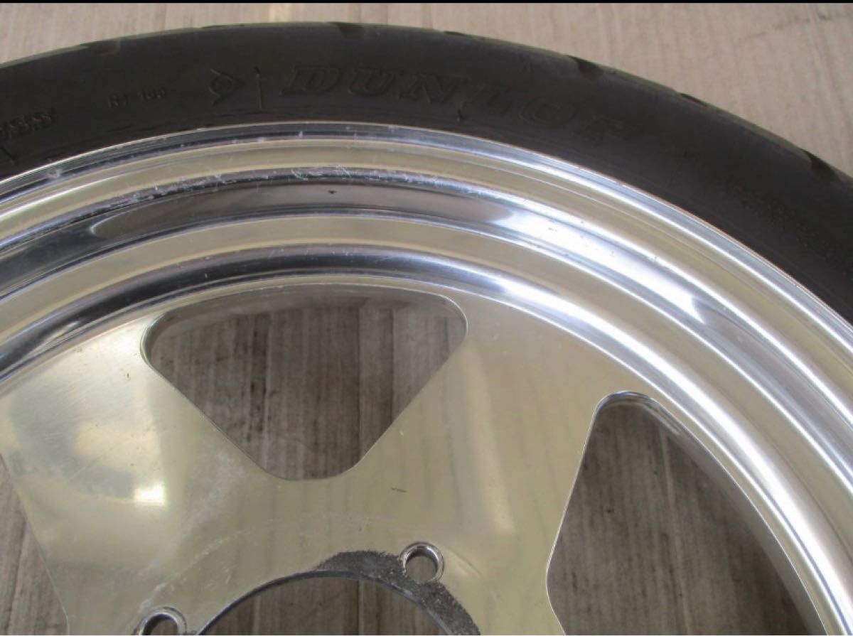 希少 レア品 デイトナ 12インチ アルミホイール フロント 120