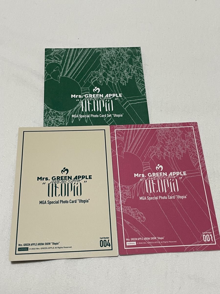 Mrs GREEN APPLE Utopia フォトカード｜Yahoo!フリマ（旧PayPayフリマ）