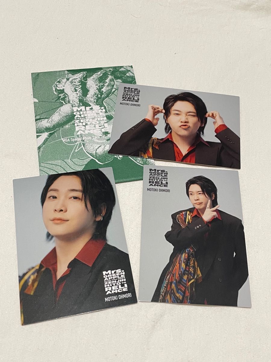 Mrs GREEN APPLE ゼンジン フォトカード 大森元貴｜Yahoo!フリマ（旧