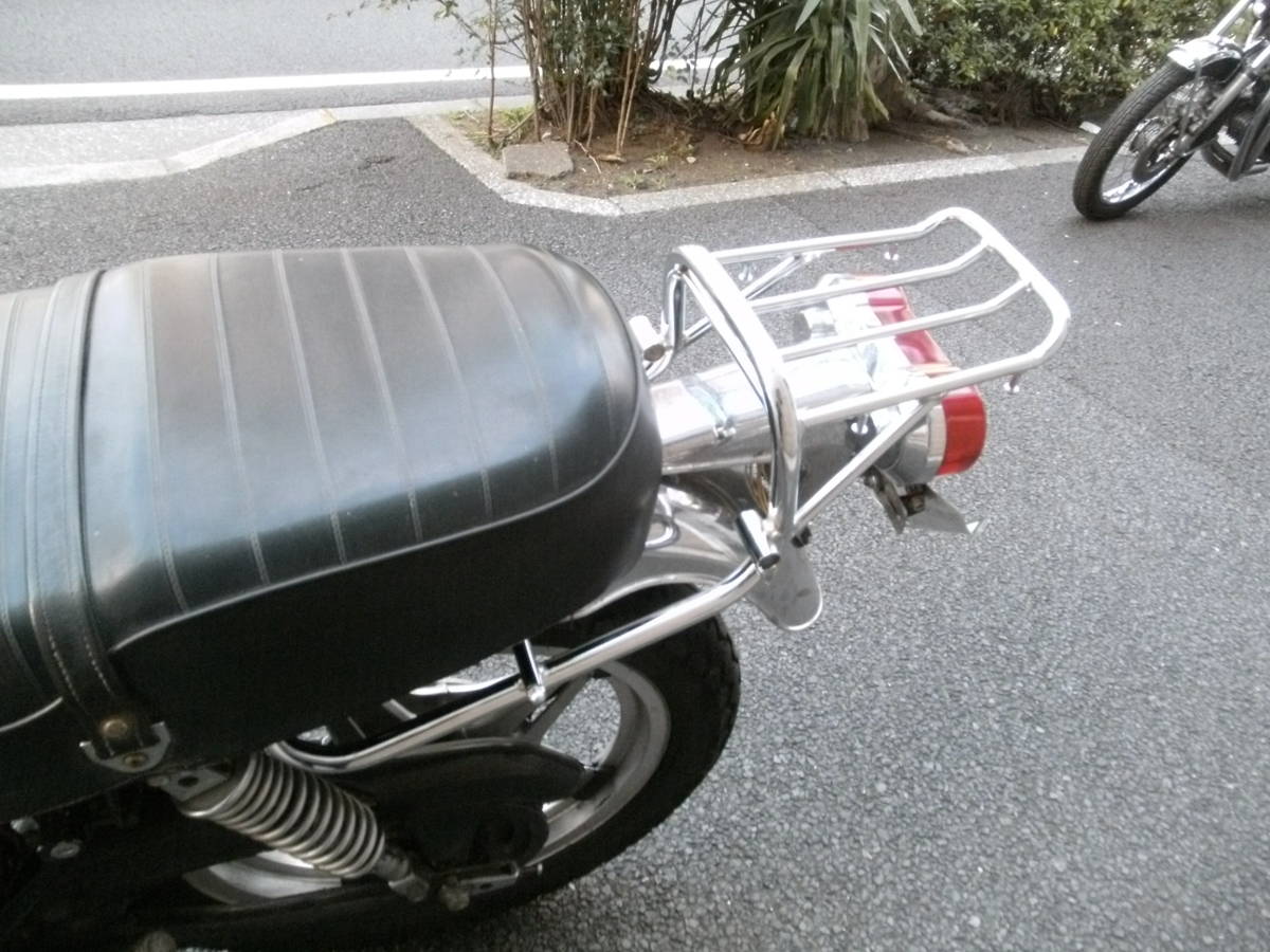 Yahoo!オークション - CB250T CB400T ホークⅡ 別注品入荷 リアキャリ