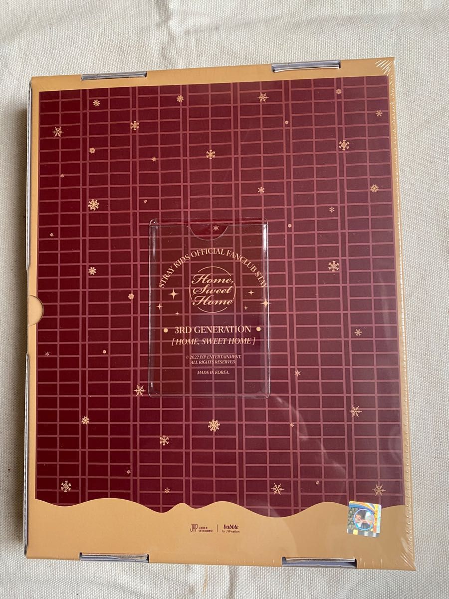 straykid stay 3期 韓国FC ウェルカムキット 入会特典 スキズ ファン