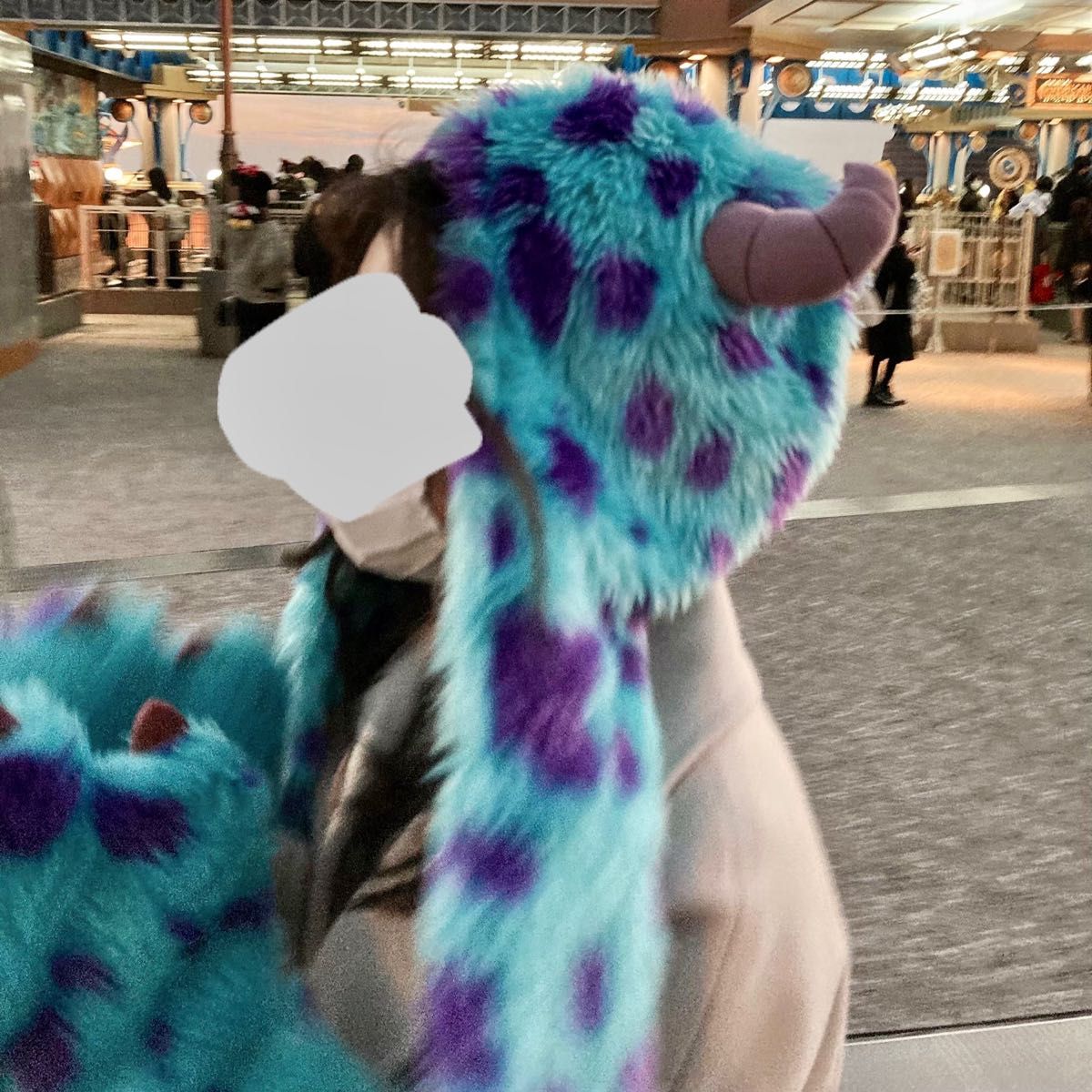 ディズニー モンスターズインク サリー ファンキャップ マフラー