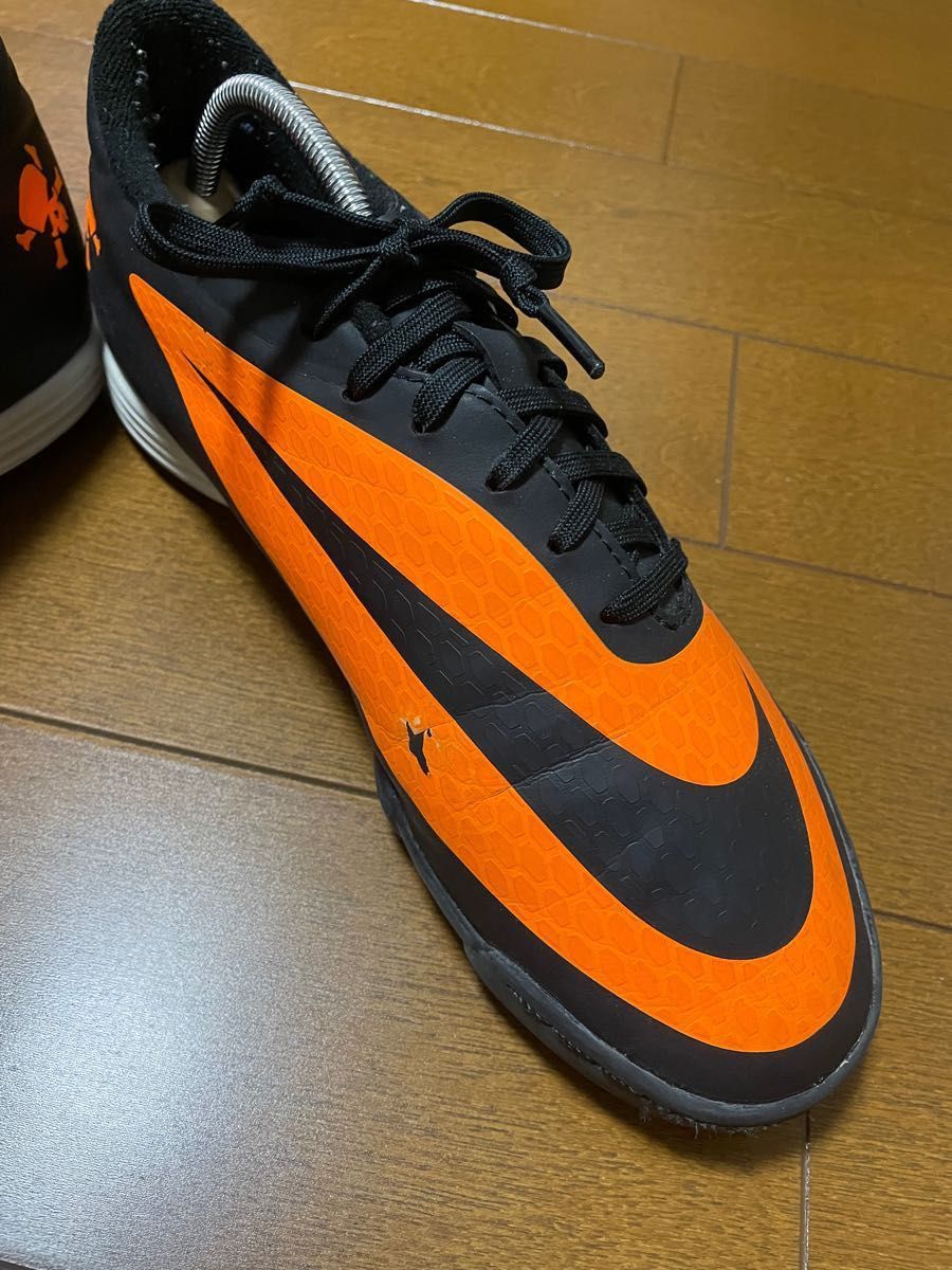 NIKE ナイキ ハイパー ヴェノム 26 5 オレンジ ブラック ネイマール