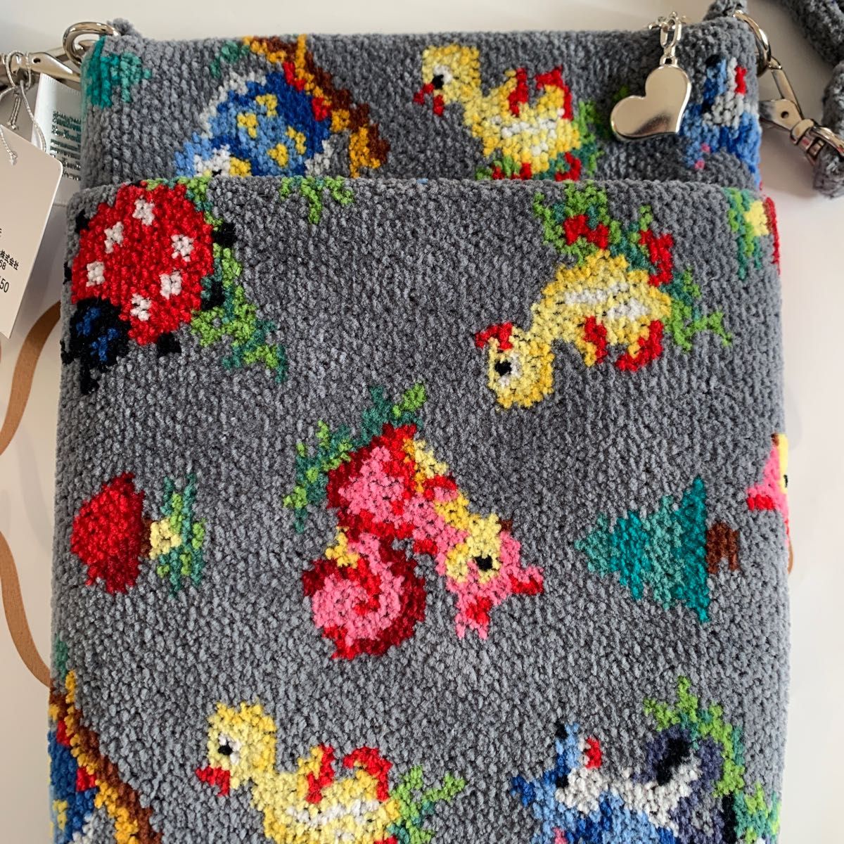 フェイラー ハイジ ハイジフレンズフォレスト スマホショルダー グレー