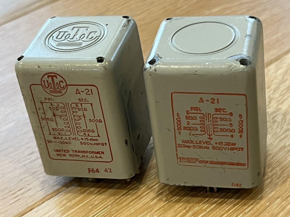 Yahoo!オークション - UTC ライントランス A-21 （検索 western electr