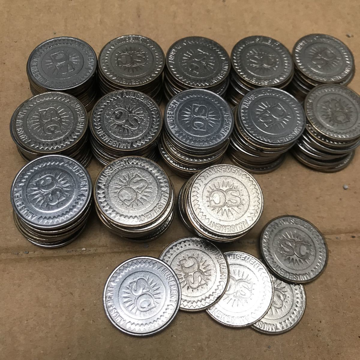 同一絵柄 SC 130枚 以上 メダル セット 現状渡し 大量 まとめ ゲーム