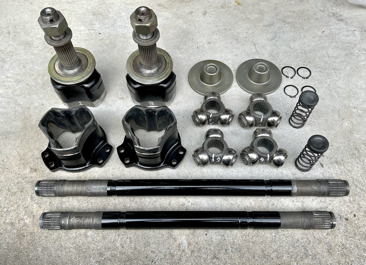 オーバーホール品 S15 シルビア ドライブシャフト 左右セット 6穴 低
