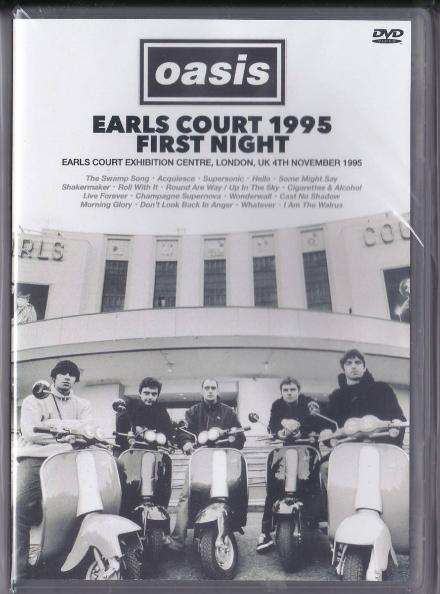 Yahoo!オークション - Uxbridge OASIS / EARLS COURT 1995 FIRST NIGHT