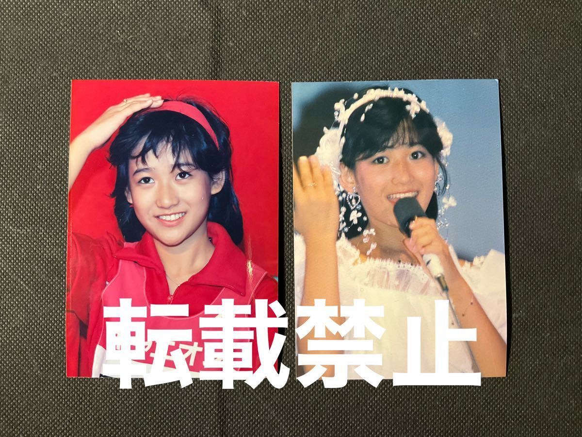 岡田有希子 2L版写真 額装品 微笑み 昭和アイドル 昭和レトロ 昭和
