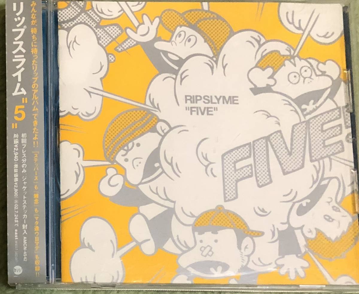 Yahoo!オークション - 【CD】RIP SLYME / “FIVE リップスライム / フ