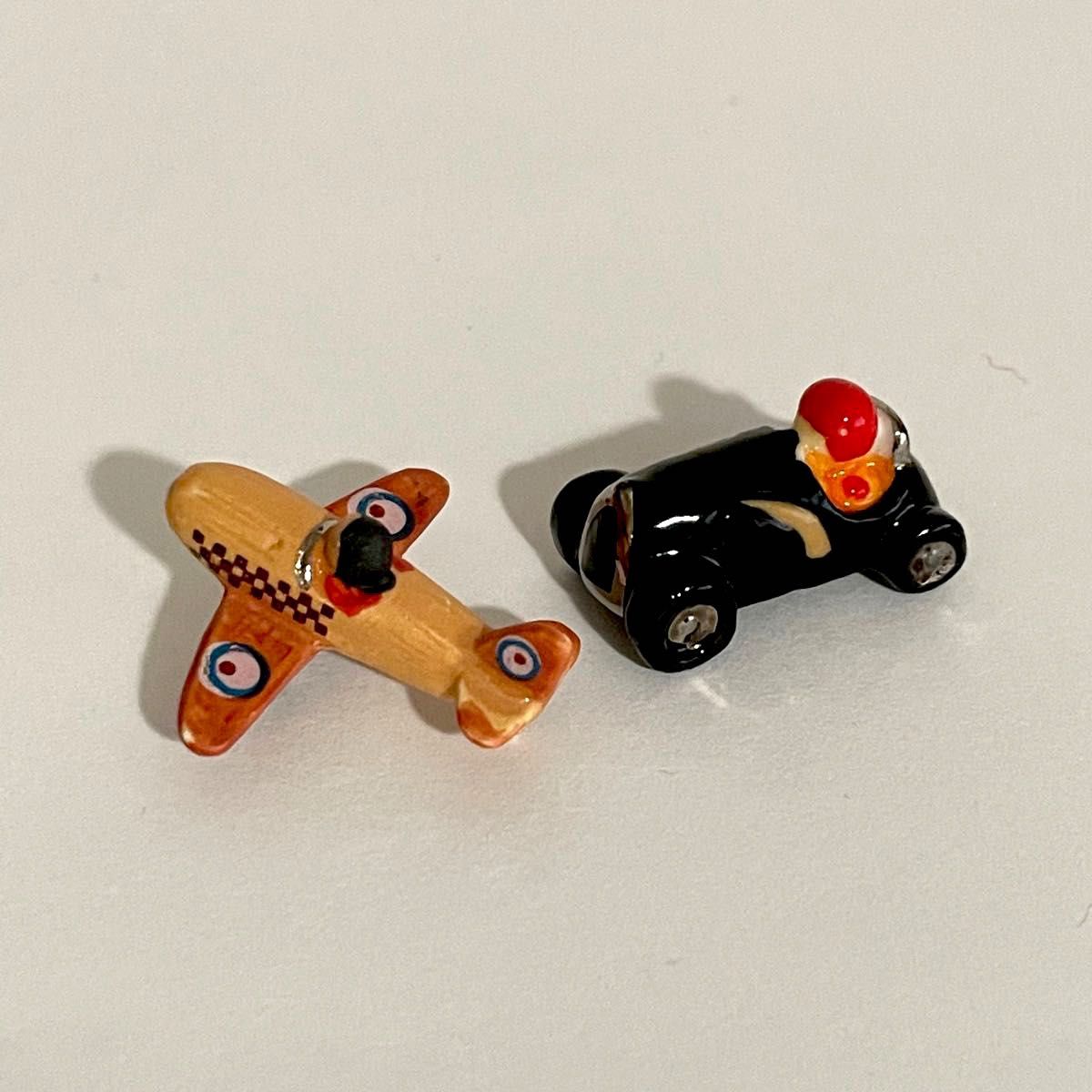 木のおもちゃ フェーブ フェーヴ 陶器 新品 置物 フランス ピノキオ