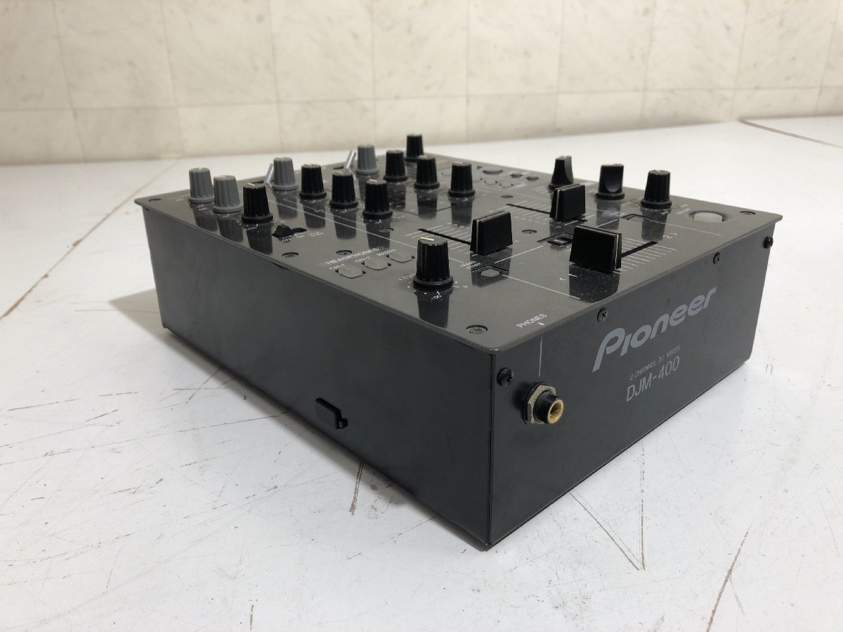 □□【電源AC付】Pioneer DJM-400 2チャンネルDJミキサー Pioneer DJM