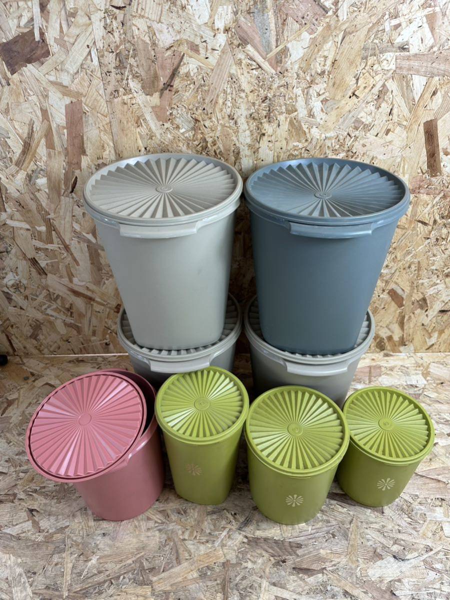 Yahoo!オークション - Tupperware タッパーウェア バケツ型 8個セット