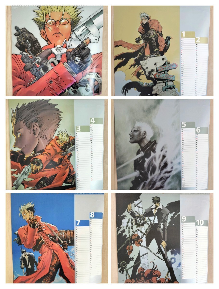 Yahoo!オークション - トライガン・マキシマム 2001年カレンダー（全