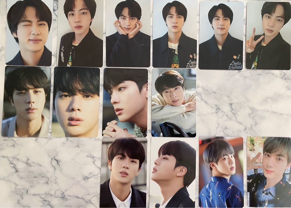 D'/ICON トレカセット ジン ソクジン& BTS Proof Standard Edition