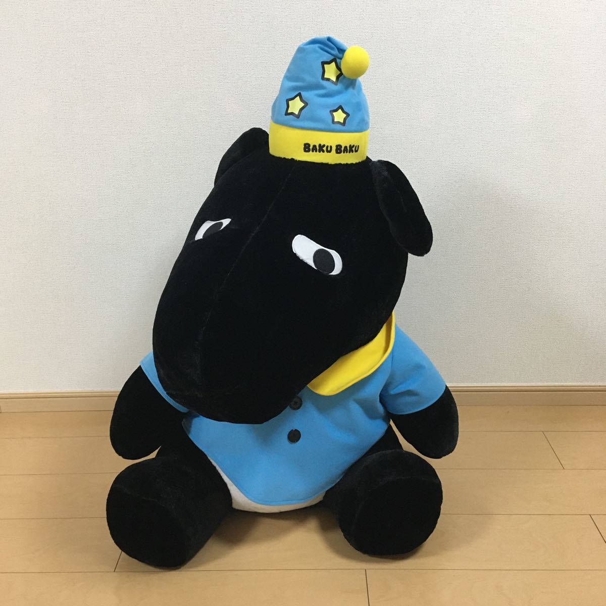 激レア・希少】高さ 約100cm オリックス生命 ぬいぐるみ BAKU BAKU BIG