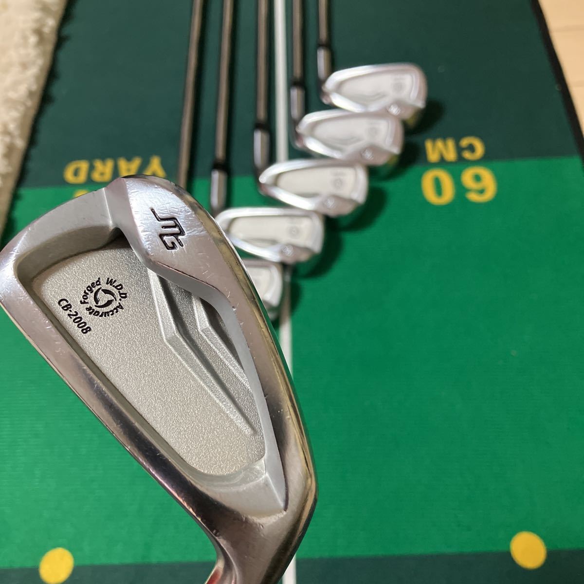 Yahoo!オークション - 三浦技研 CB-2008 アイアン 6本 レアスペック