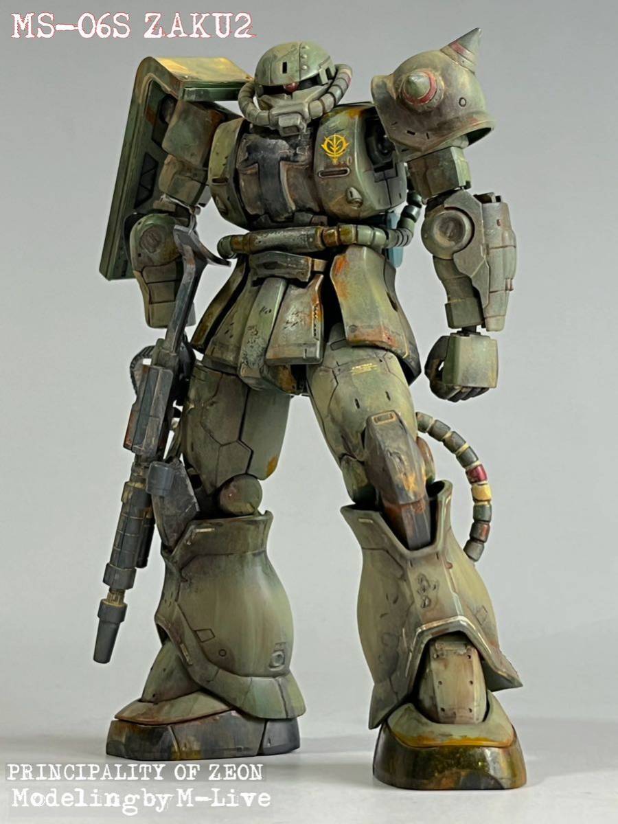 Yahoo!オークション - 機動戦士ガンダムHGザクⅡ オリジン版 小改造 ダ