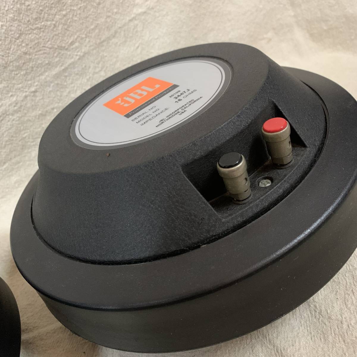 Yahoo!オークション - JBL 2447J 16Ω コンプレッションドライバー チ