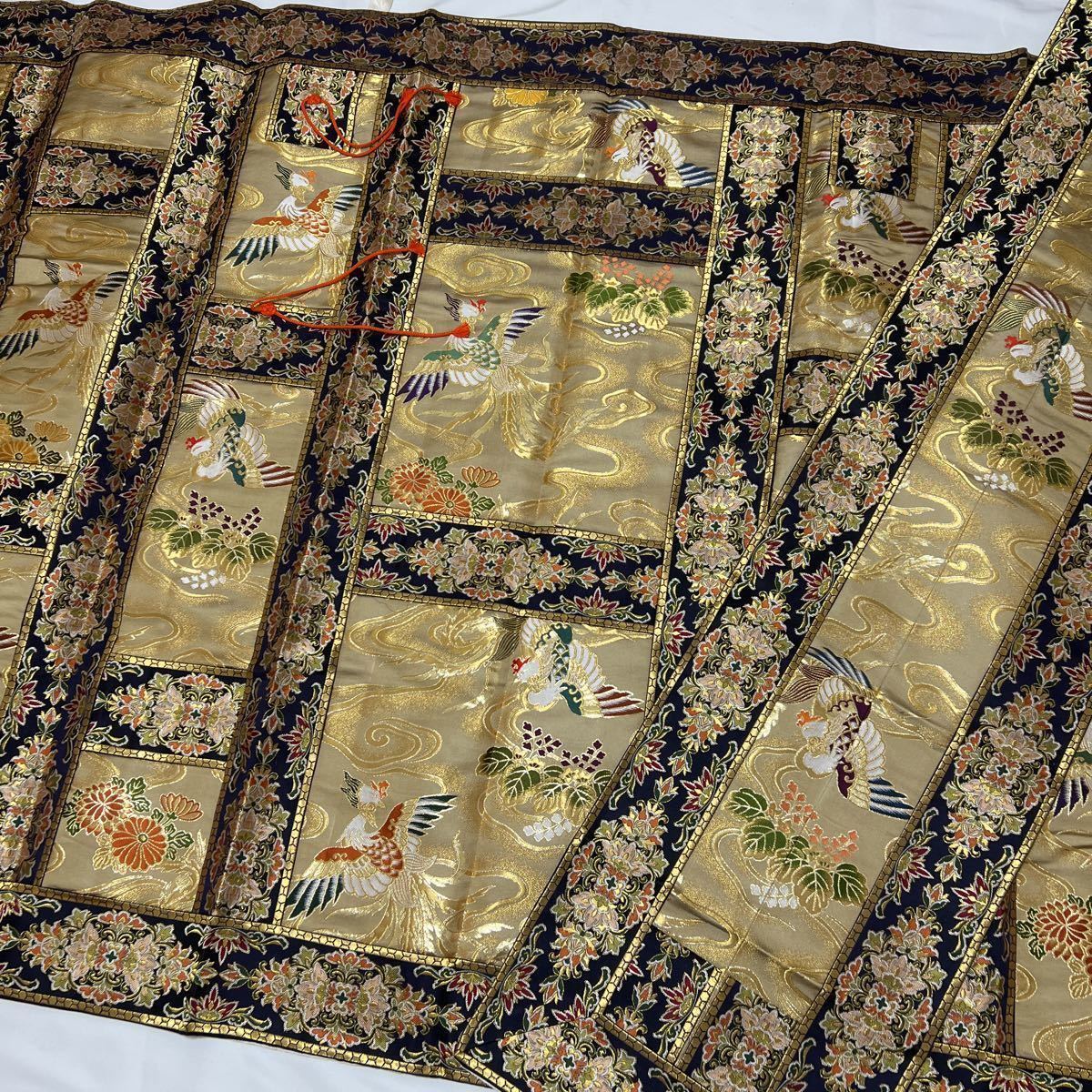 Yahoo!オークション - 美品 【金襴七条袈裟】【衲衣】鳳凰柄 冬用 正絹