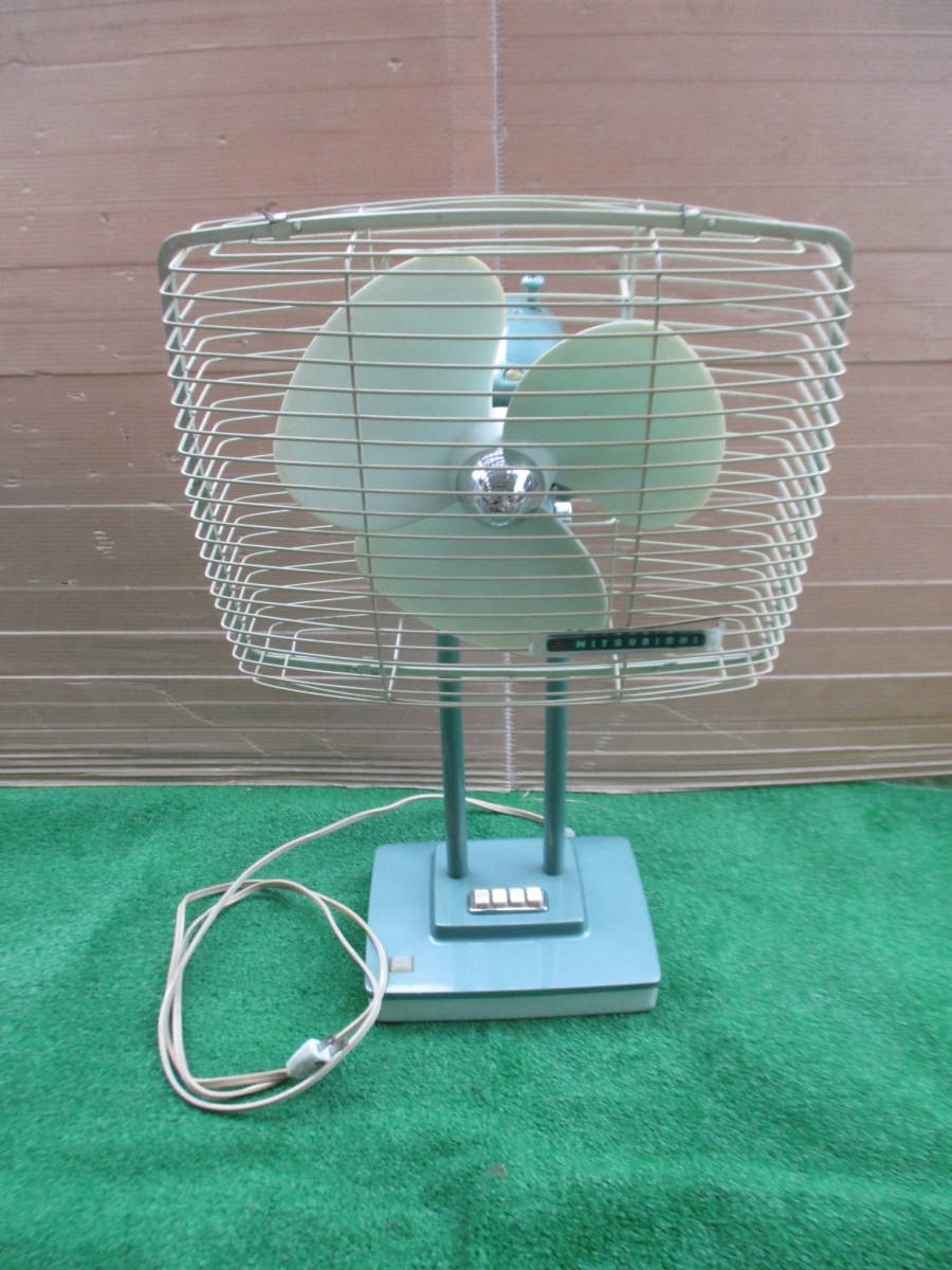 希少❗️レトロ扇風機 三菱RM-10A 四角 希少❗️レトロ扇風機 三菱RM