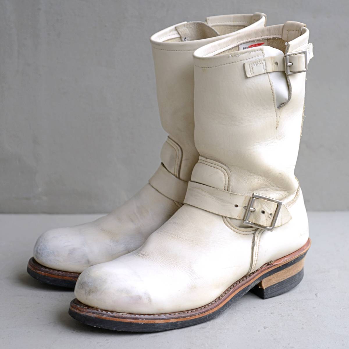 ビームス別注】レッドウイング エンジニア ブーツ 8275 US8 白