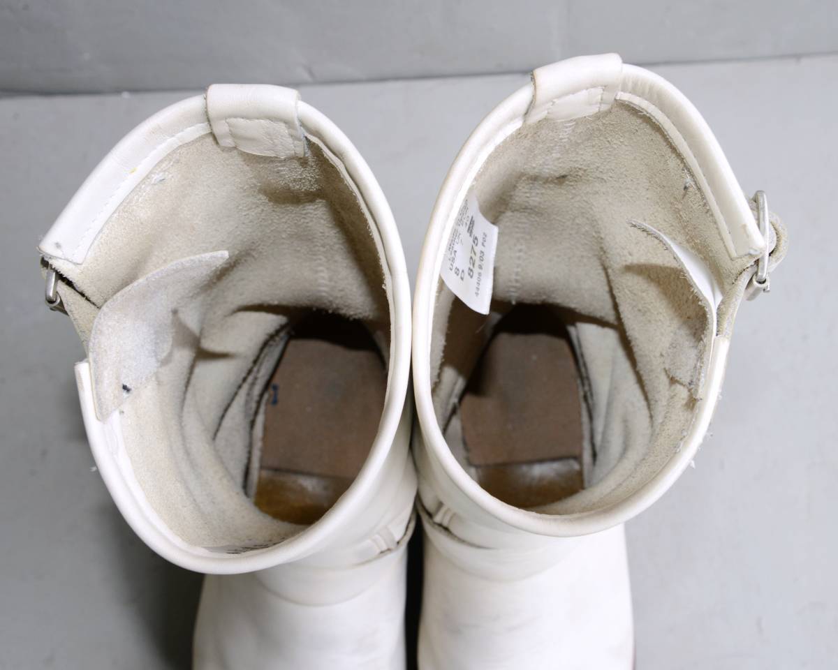 ビームス別注】レッドウイング エンジニア ブーツ 8275 US8 白