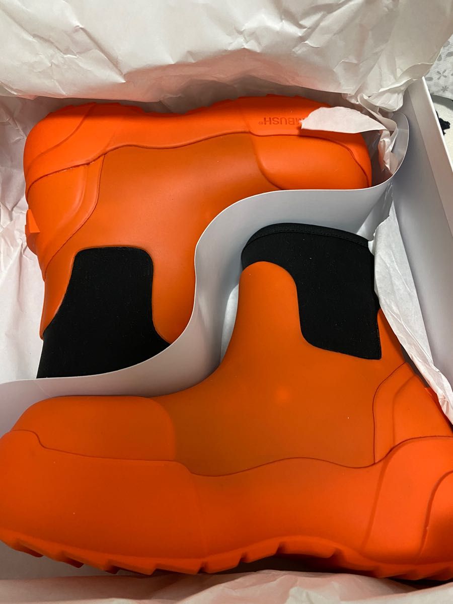 新品未使用】アンブッシュAMBUSH ラバーブーツ オレンジ｜Yahoo!フリマ