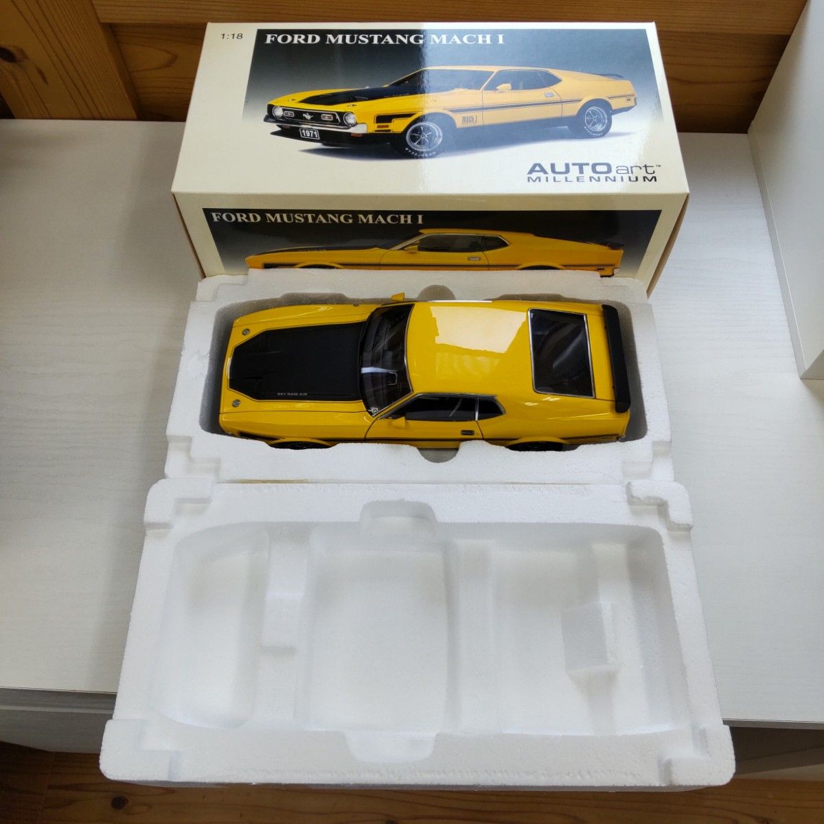 オートアート 1/18 フォードマスタングマッハ1｜Yahoo!フリマ（旧