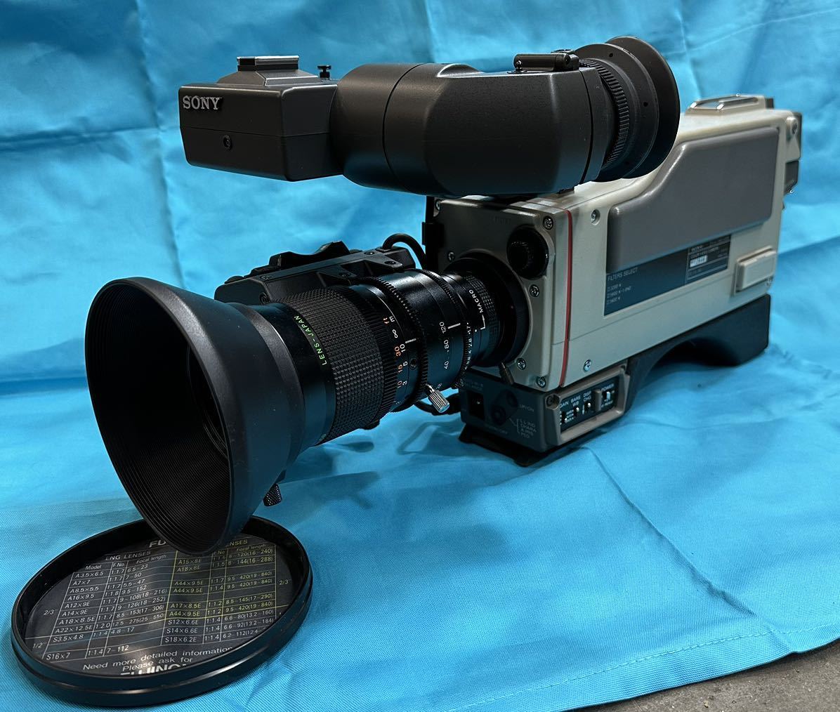 Yahoo!オークション - SONY DXC-3000A 3CCD WV 業務用ビデオカメラ ソ