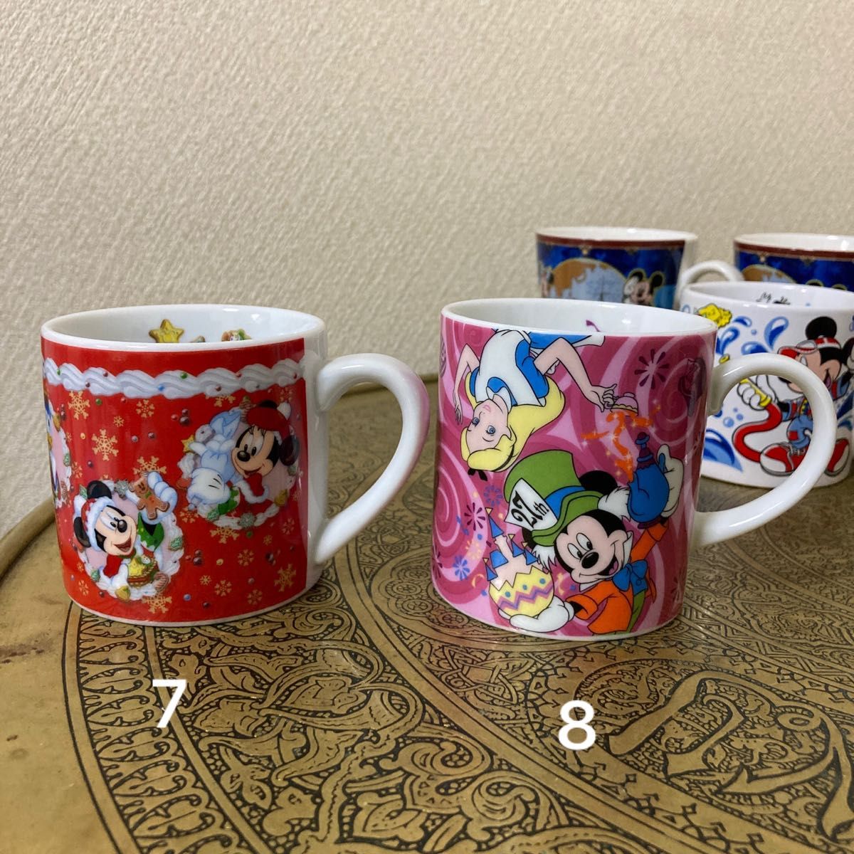 東京ディズニーランド ディズニーシーなど 限定マグカップ 14点
