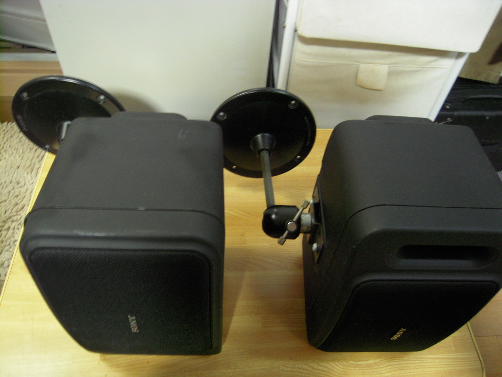 天吊りブラケット付き 音OK SONY スピーカー ペア SS-V900AV 2026年