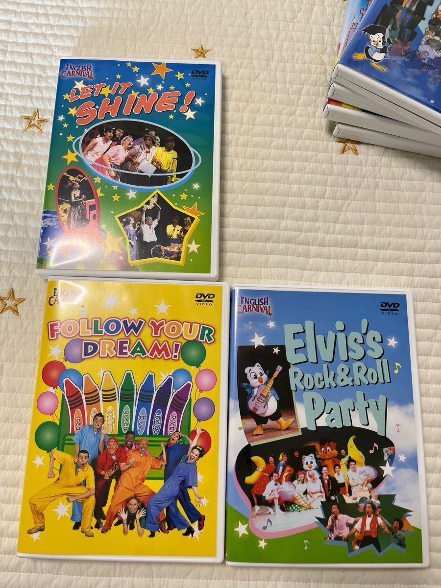 DWEワールドファミリー イングリッシュカーニバル DVD EC 7本 【公式通販】