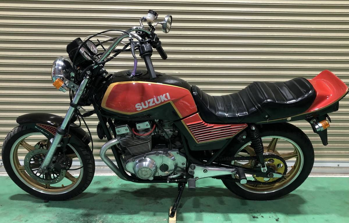GSX250E 前後ホイール GS400 GSX400E トラザリ ゴキ GSX250E 前後