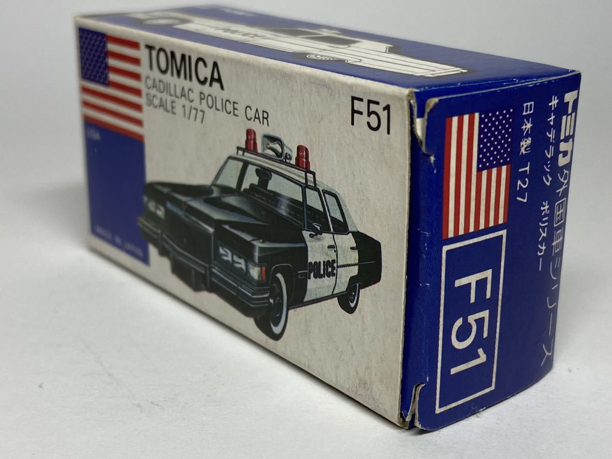 Yahoo!オークション - トミカ キャデラック ポリスカー 日本製 F51-1-4